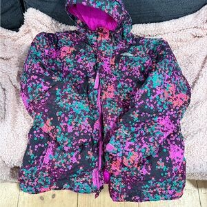 The North Face Kids Multicolor Puffer Jacket